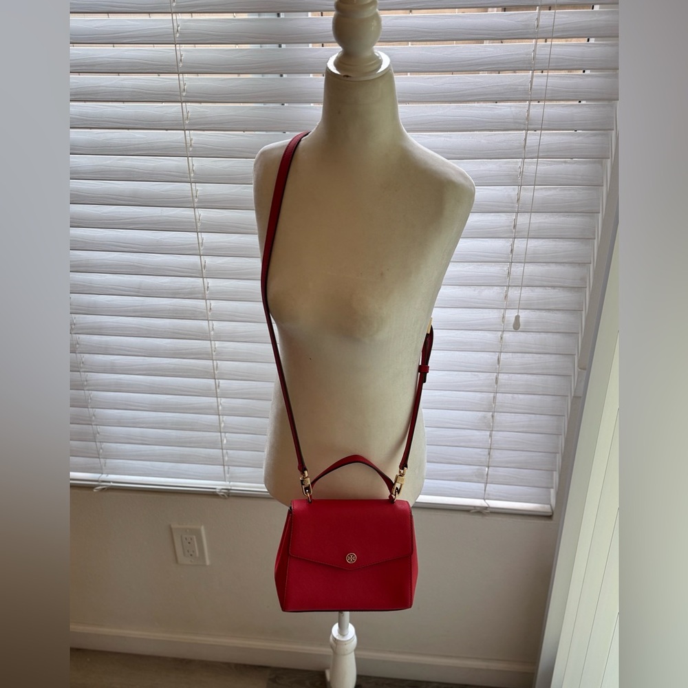 Tory Burch Vibrant Red Crossbody Bag